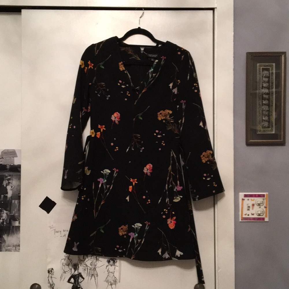 Black Topshop dress